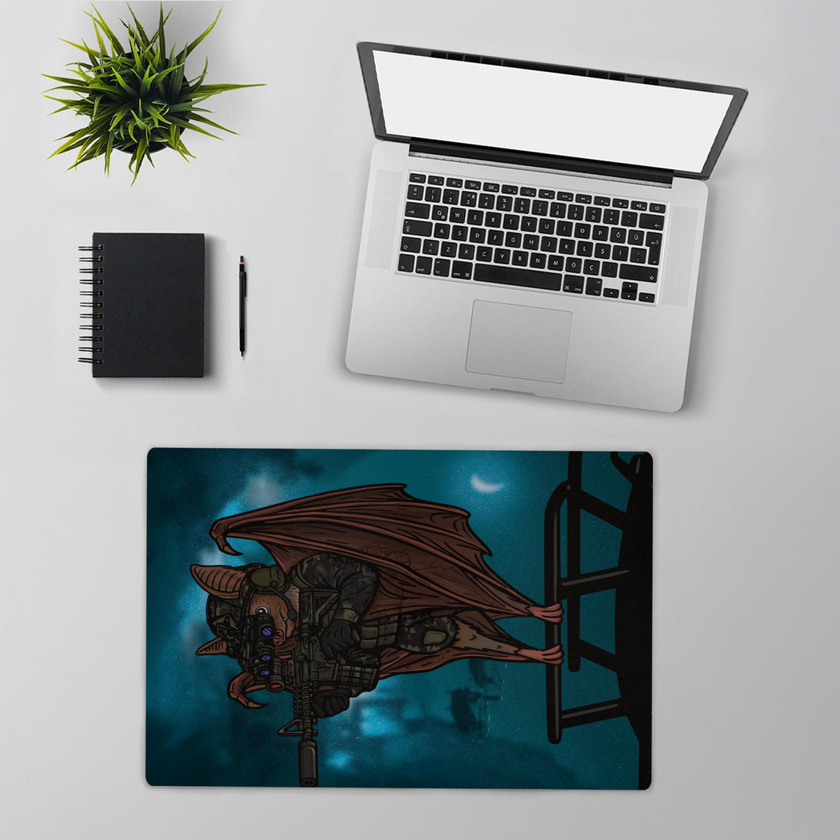 Bats Desk Mat