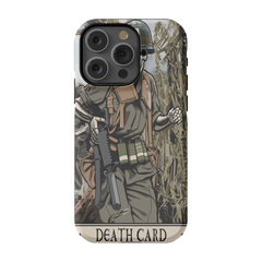 Death Card Phone Case - Premium Glossy Tough Case / iPhone 14 Pro