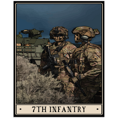 7th Infantry Acrylic Print
