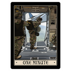 One Minute Magnet - 3x4 inch