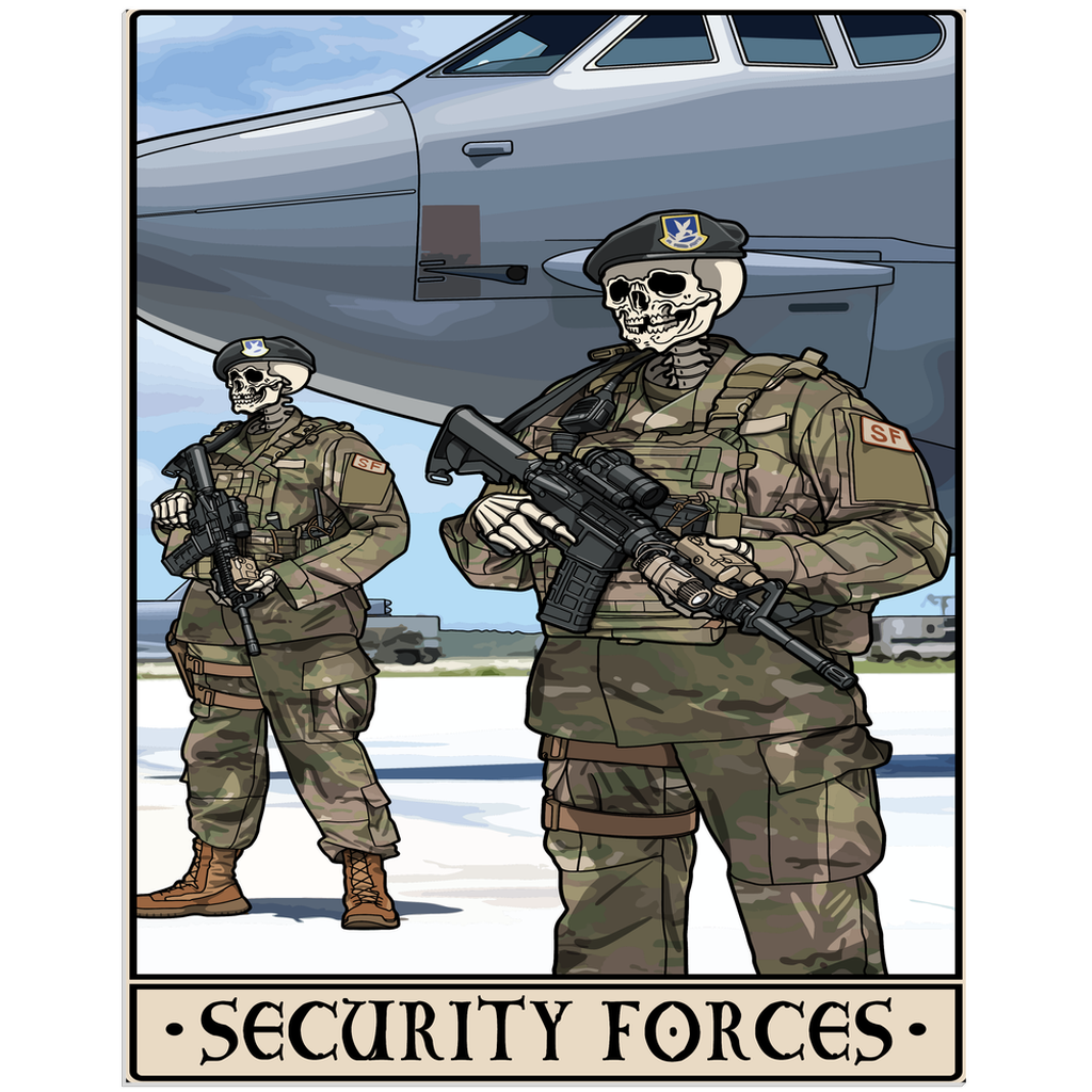 Security Forces Acrylic Print