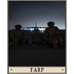 Forward Arming and Refueling Point (FARP) Acrylic Print - 1/4 inch / 8x10 inch