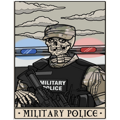Military Police Acrylic Print - 1/4 inch / 11x14 inch