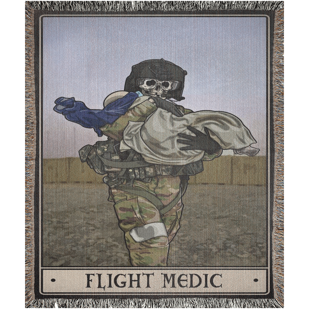 Flight Medic Woven Blanket