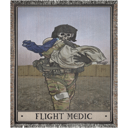 Flight Medic Woven Blanket