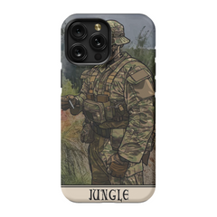 Jungle Phone Case - Premium Glossy Tough Case / iPhone 15 Pro Max