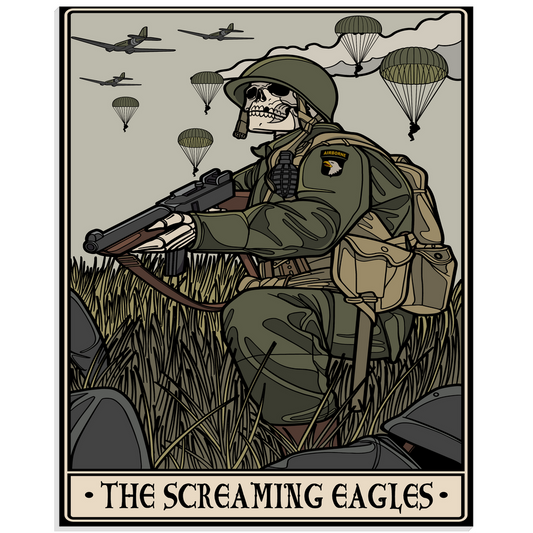The Screaming Eagles Acrylic Print