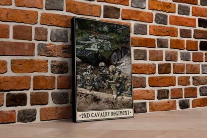 2nd Cavalry Regiment Canvas