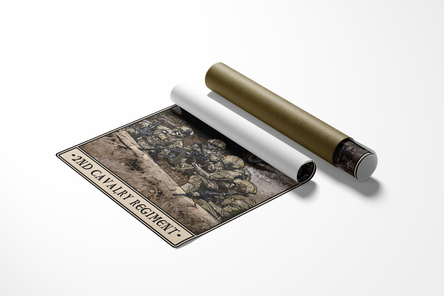 2nd Cavalry Regiment Canvas