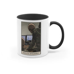 Geospatial Intelligence Mug - 11 oz / White with Black Accents
