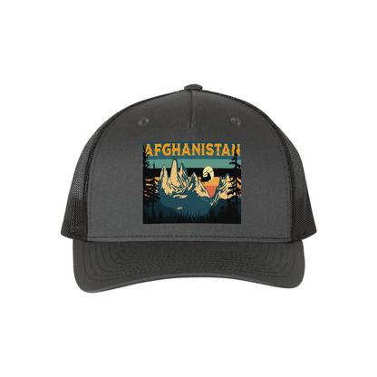 Afghanistan Sunset Printed Snapback