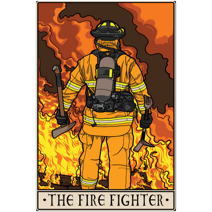 Firefighter Acrylic Print