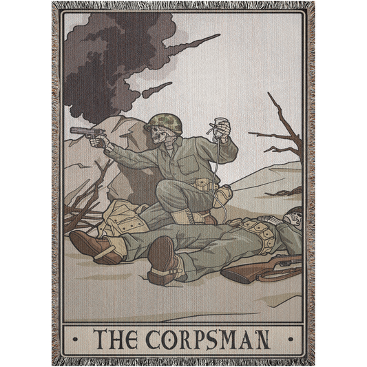 The Corpsman Woven Blanket