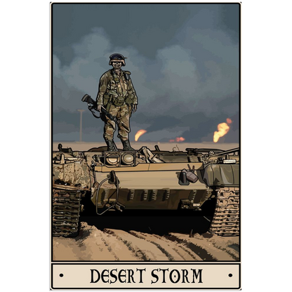 Desert Storm Acrylic Print