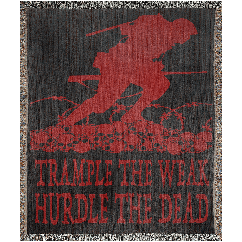 Hurdle The Dead Woven Blanket