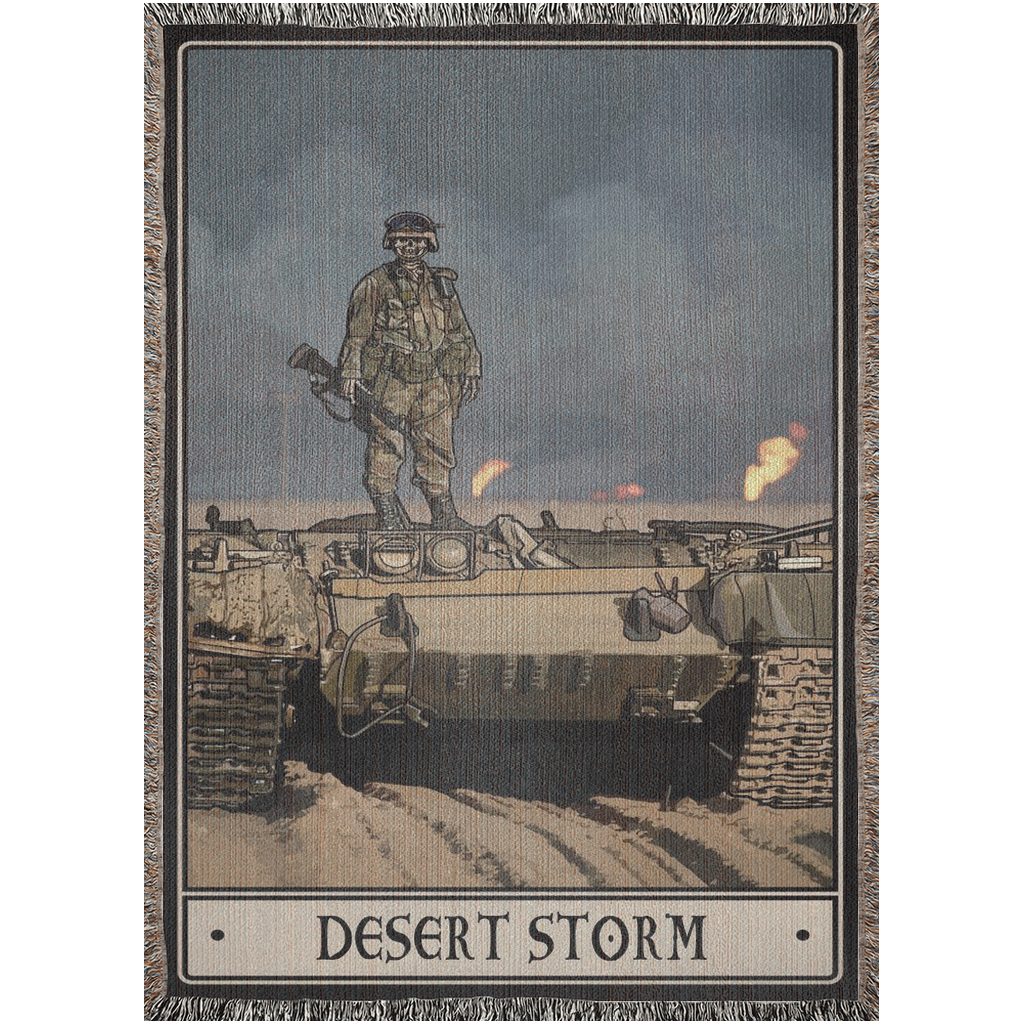 Desert Storm Woven Blanket