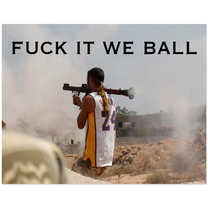 We Ball Acrylic Print