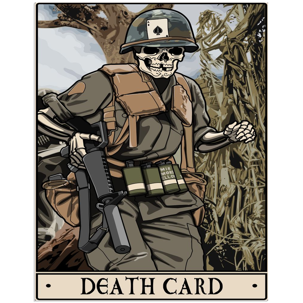 Death Card Acrylic Print