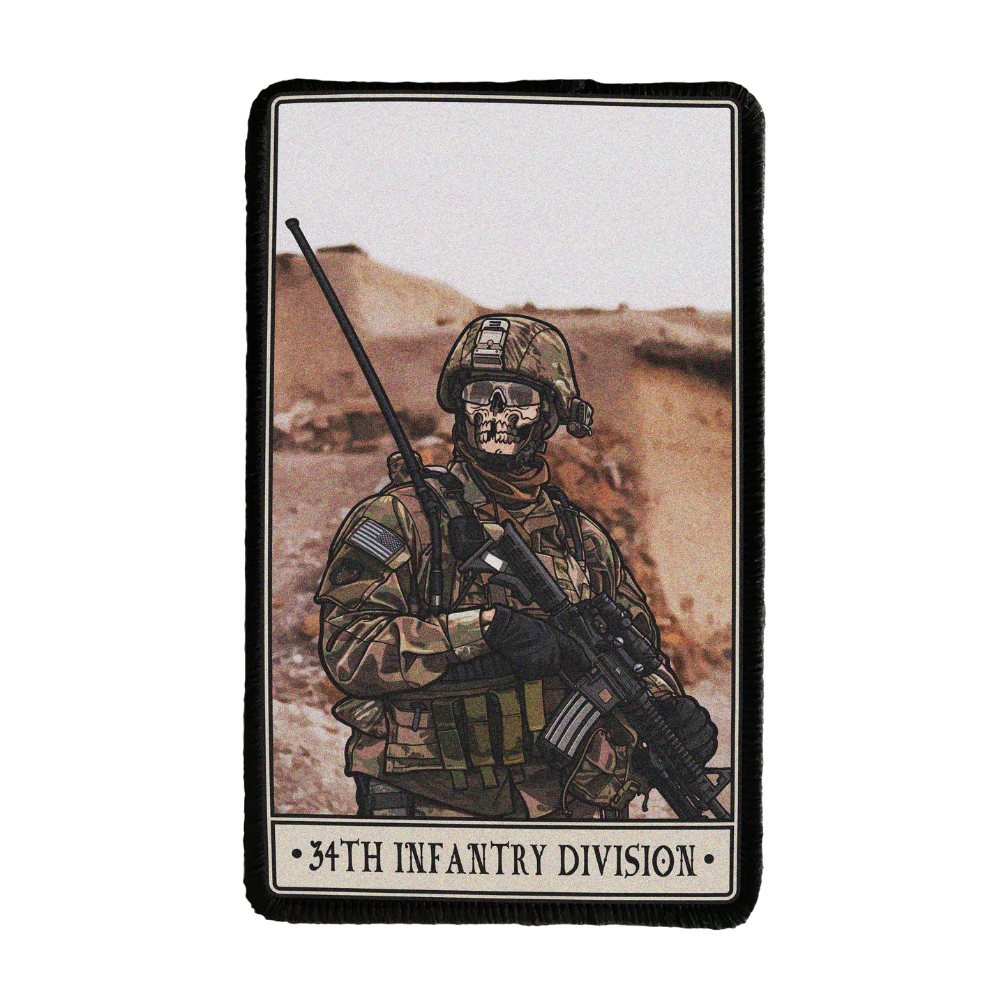 34th Infantry Division Patch