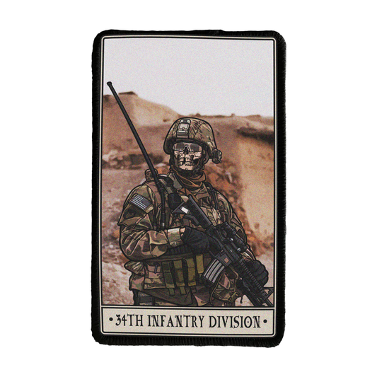 34th Infantry Division Patch