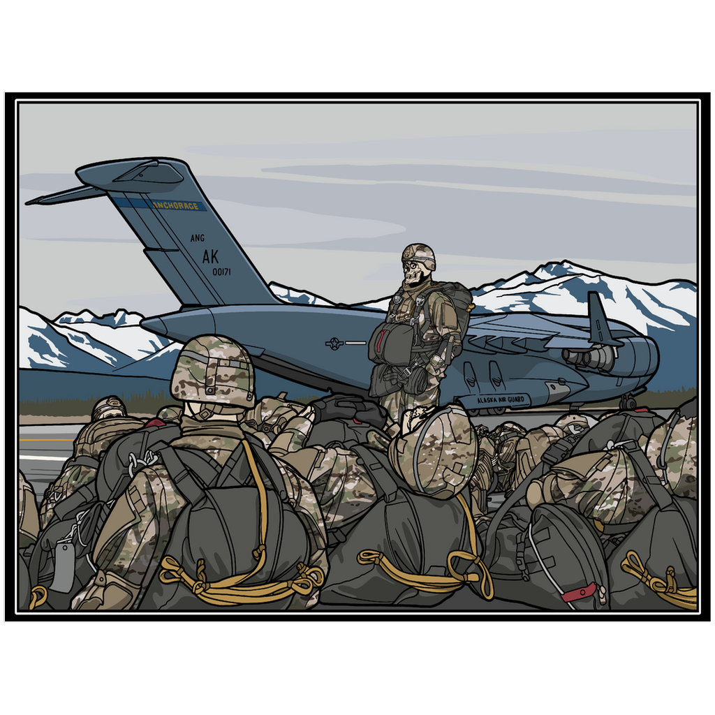 Artic Airborne Poster