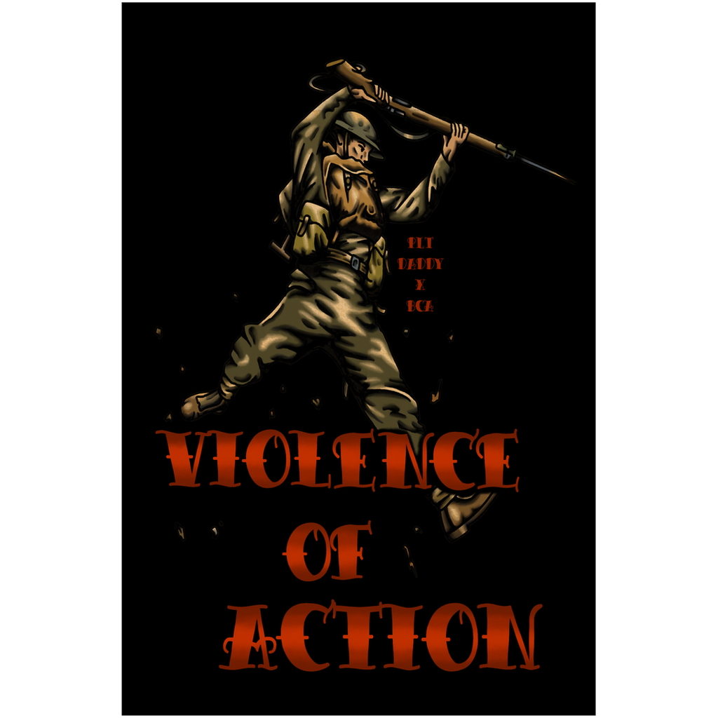 Violence Of Action Acrylic Print