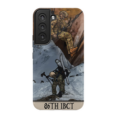 86th Infantry Brigade Combat Team (IBCT) Phone Case - Premium Glossy Tough Case / Samsung Galaxy S22