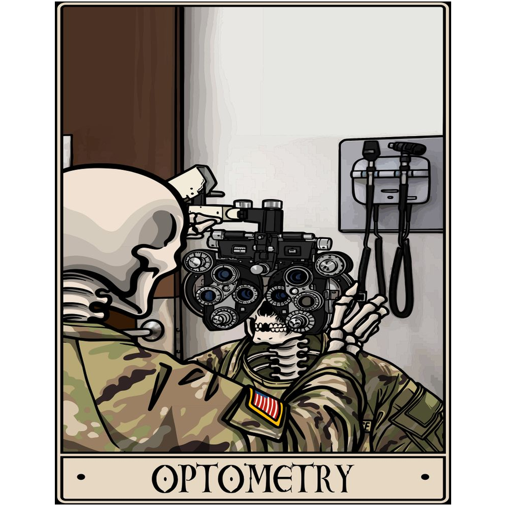 Optometry Acrylic Print