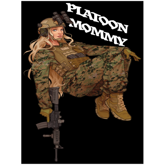 Marine Mommy Poster