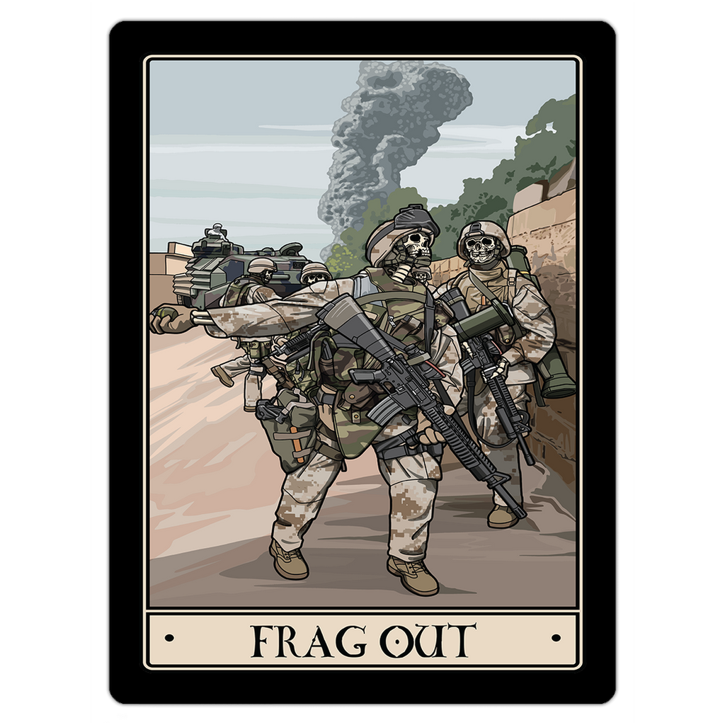 Frag Out Magnet