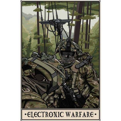 Electronic Warfare Acrylic Print