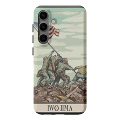 Iwo Jima Phone Case - Premium Glossy Tough Case / Samsung Galaxy S24
