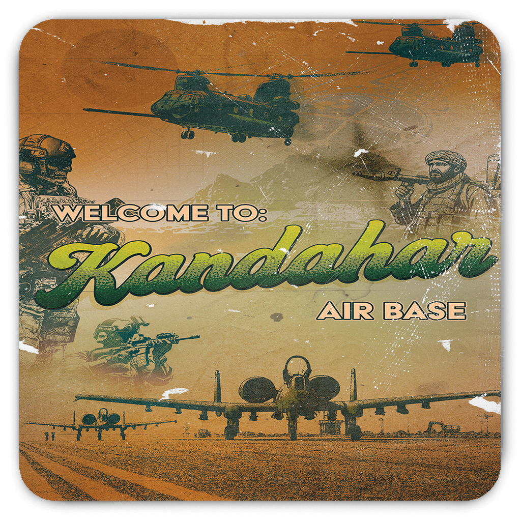 Kandahar Magnet - 3x3 inch