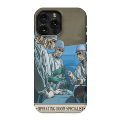 Operating Room Specialist Phone Case - Premium Glossy Tough Case / iPhone 15 Pro Max