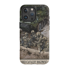 2nd Cavalry Regiment Phone Case - Premium Glossy Tough Case / iPhone 16 Pro Max