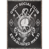 GWOT Social Club Woven Blanket
