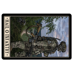 Hail O Infantry Desk Mat