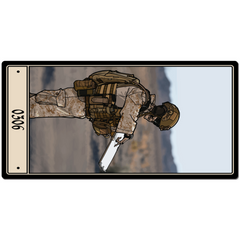 0306 Infantry Weapons Officers — Marine Gunners Desk Mat