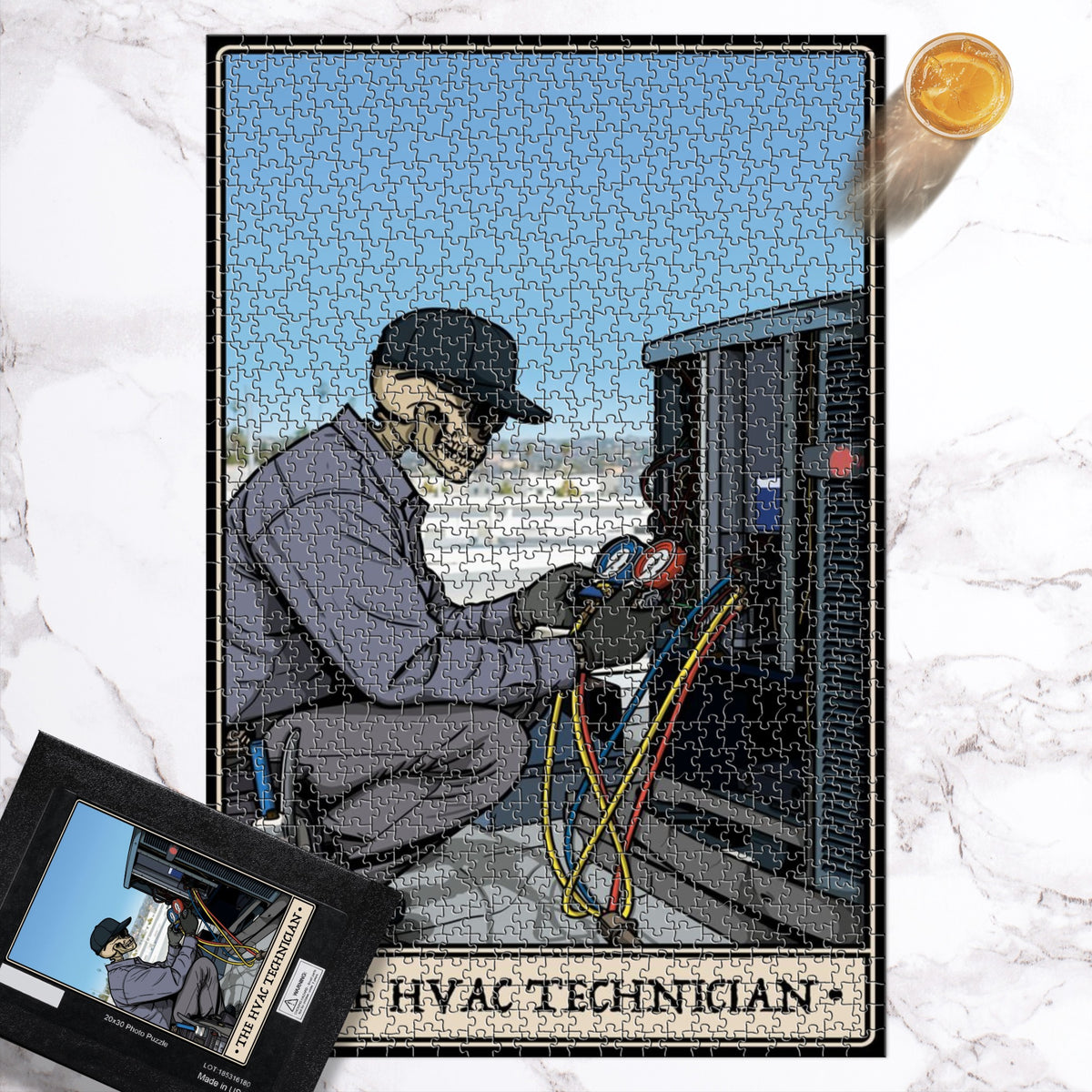 HVAC Technician Puzzle - 20x30 inch | 1014 Pieces