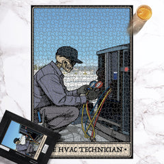 HVAC Technician Puzzle - 20x30 inch | 1014 Pieces