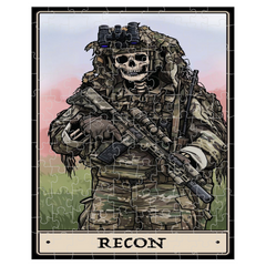 Recon Puzzle - 8x10 inch | 110 Pieces