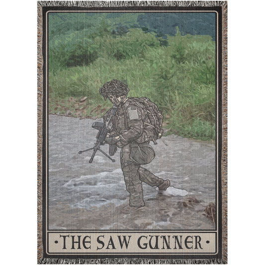 SAW Gunner Woven Blanket