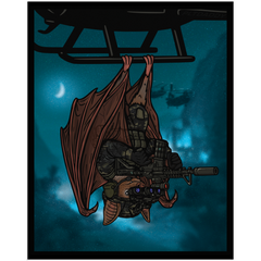 Bat Acrylic Print - 1/4 inch / 16x20 inch
