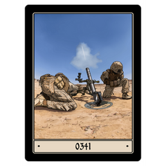 0341 Mortarman Magnet