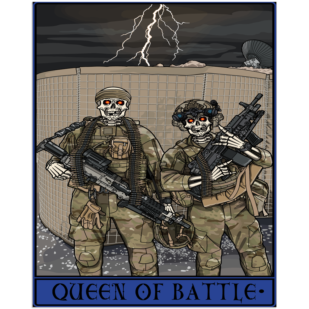 Queen of Battle Acrylic Print