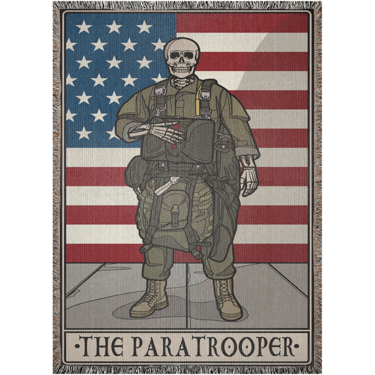 The Paratrooper Woven Blanket