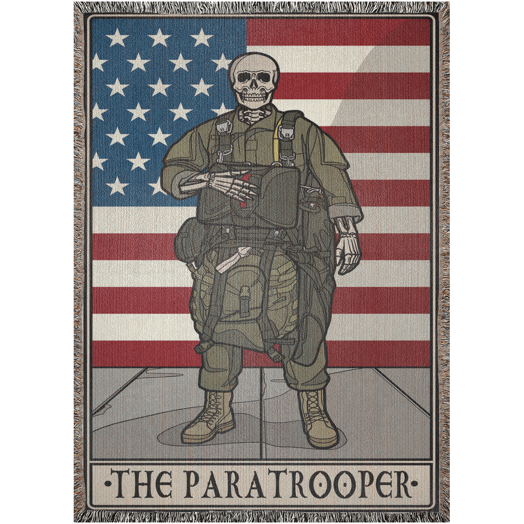 Paratrooper Woven Blanket