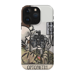Optometry Phone Case - Premium Glossy Tough Case / iPhone 15 Pro