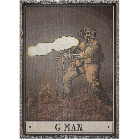 G Man Woven Blanket