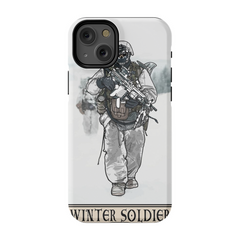 Winter Soldier Phone Case - Premium Glossy Tough Case / iPhone 14